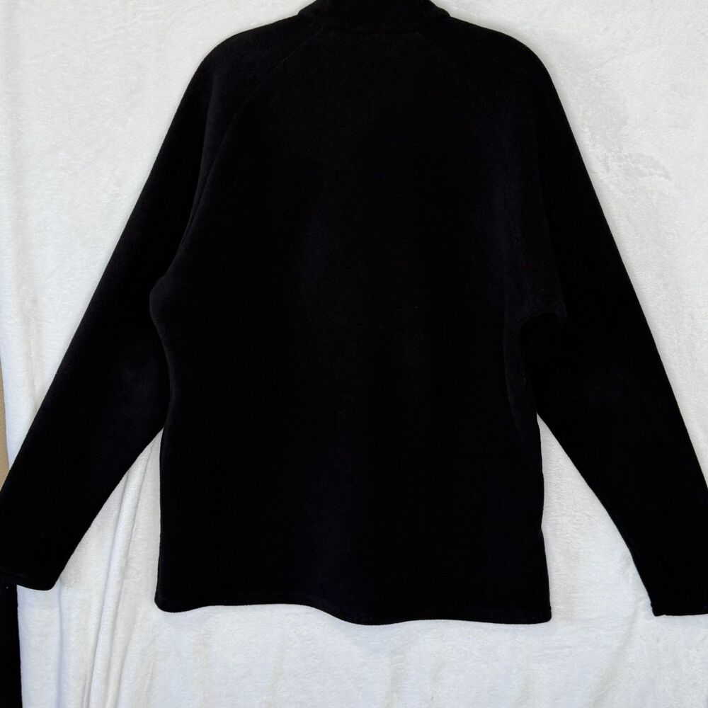 Patagonia‎ Synchilla Full Zip Up Fleece Jacket Men's Large Black Karstens Jacket - Picture 11 of 14